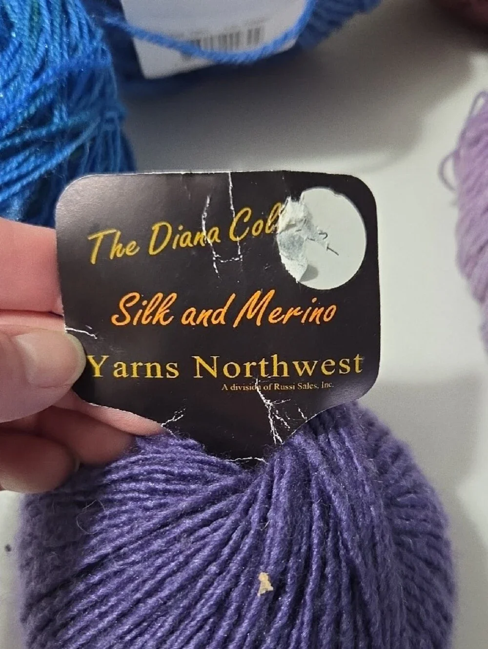 7 Assorted Yarn Balls